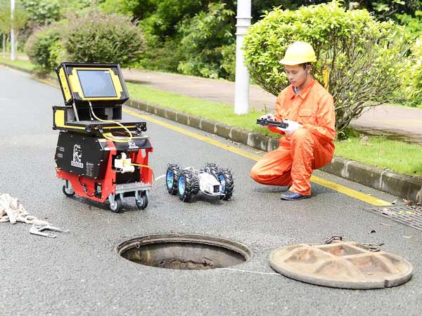 景东管道机器人检测